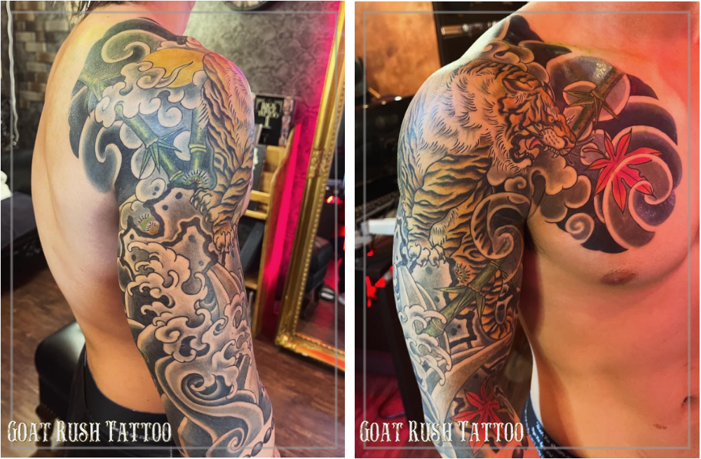 虎の刺青 虎の刺青