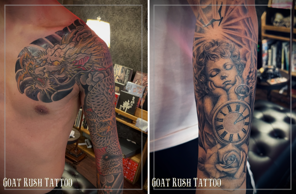 龍の刺青 天使のタトゥー 龍の刺青 天使のタトゥー